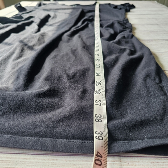 Belle Sky Black Maternity Casual Dress Size 1X - Picture 8 of 8